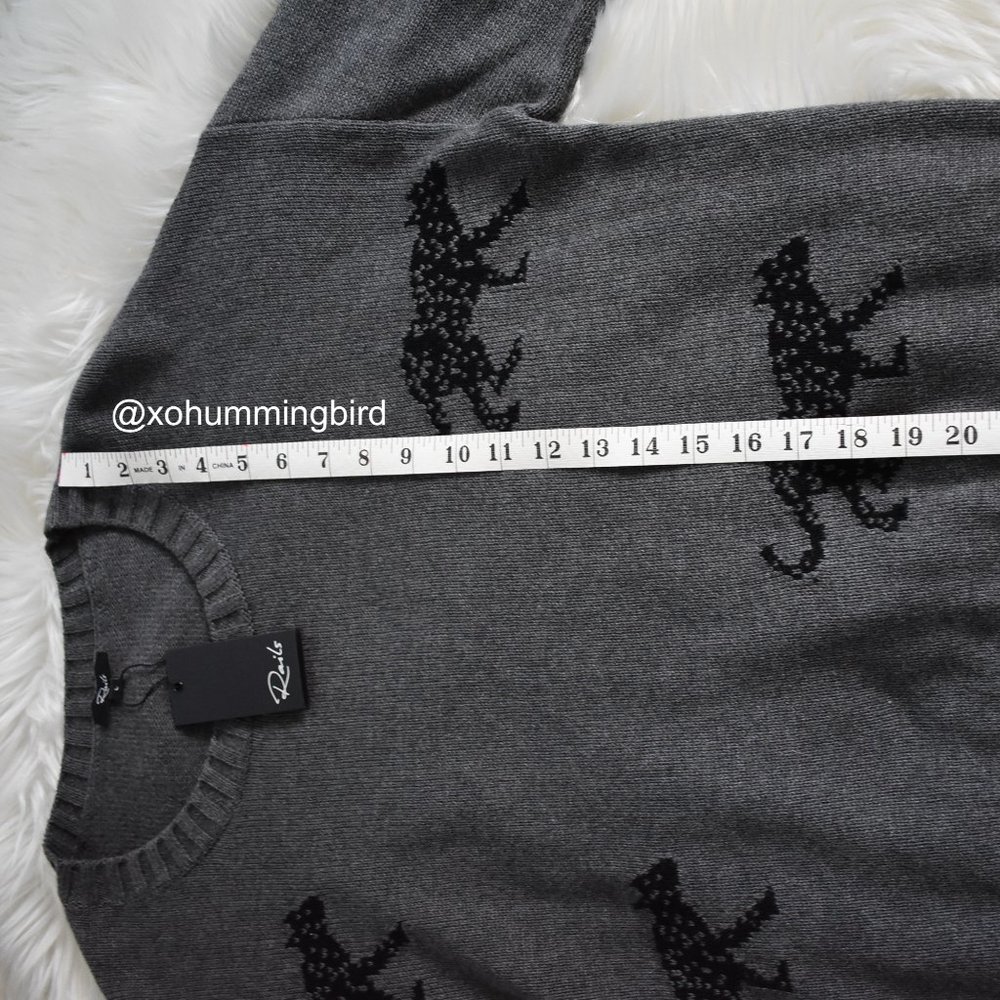 Rails | Perci Sweater (Ash Jungle Cat) - Picture 12 of 15